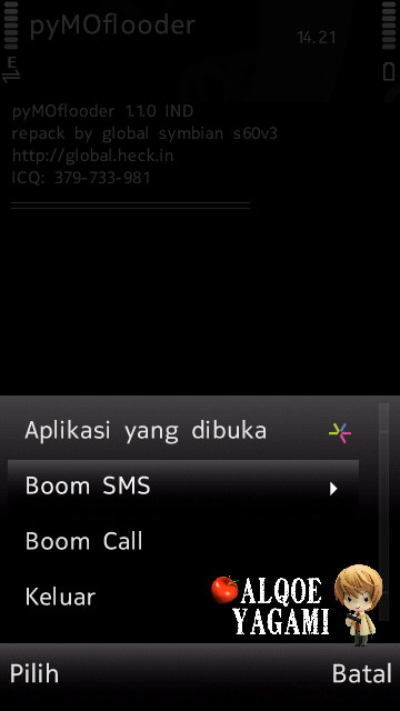 Aplikasi bom sms untuk hp symbian dan java